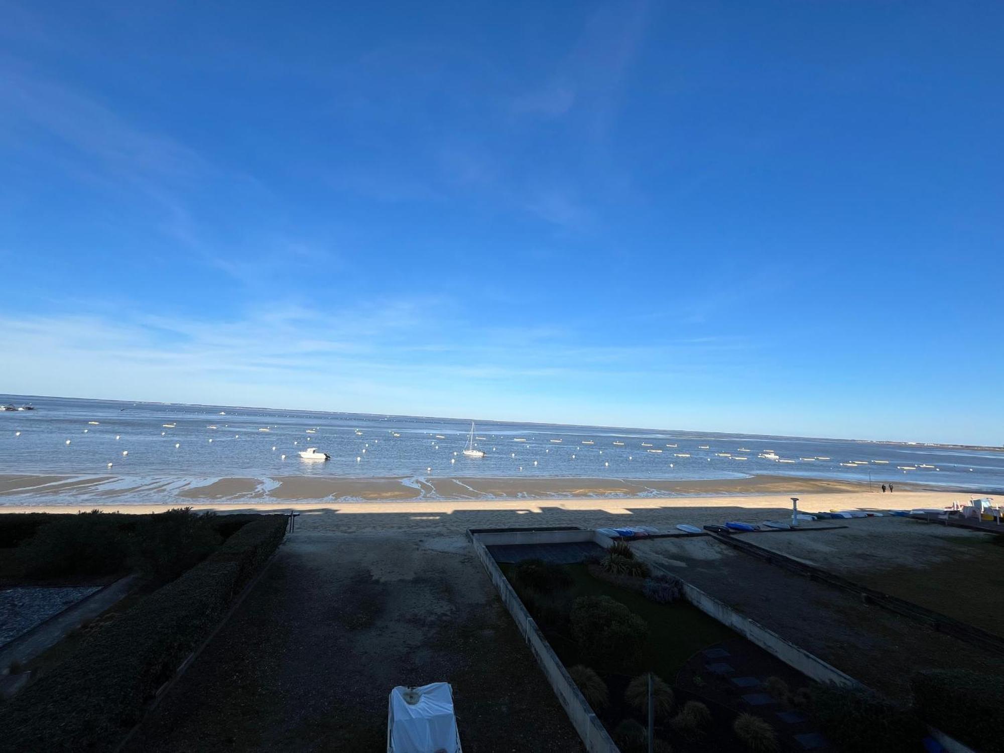 Duplex T1 Vue Mer A Arcachon - Acces Direct Plage - Quartier Aiguillon - Fr-1-319-71 Exterior foto
